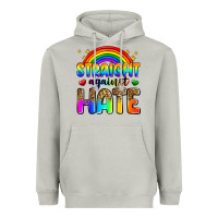 Moon Dust straight against hate Heavyweight Hoodie - Zillion Design Studio