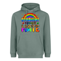 Sage straight against hate Heavyweight Hoodie - Zillion Design Studio