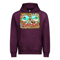 Mauve Wine beach'in sunglasses Urban Hoodie - Jasminsmagicworld