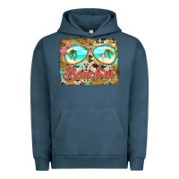 Pigment Midnight Navy beach'in sunglasses Urban Hoodie - Jasminsmagicworld