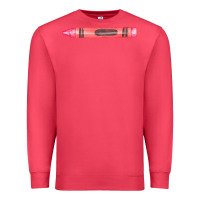 Cardinal pink crayon fa element Premium Sweatshirt - FaDigitalArtStudio
