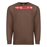 Chestnut pink crayon fa element Premium Sweatshirt - FaDigitalArtStudio