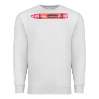 Oatmeal Heather pink crayon fa element Premium Sweatshirt - FaDigitalArtStudio