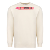 Sandshell pink crayon fa element Premium Sweatshirt - FaDigitalArtStudio