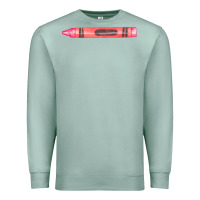 Seafoam pink crayon fa element Premium Sweatshirt - FaDigitalArtStudio