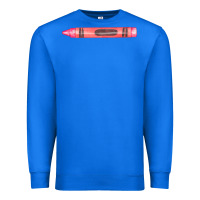 True Royal pink crayon fa element Premium Sweatshirt - FaDigitalArtStudio