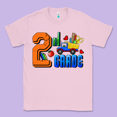 Second Grade Classic Tee Designed By Ranaportraitstore