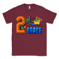 Burgundy Second Grade Classic Tee - RanaPortraitStore