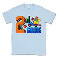 Dusty Blue Second Grade Classic Tee - RanaPortraitStore