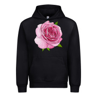 Black all dressed up rose Urban Hoodie - LillyAllenDesigns