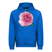 Cobalt all dressed up rose Urban Hoodie - LillyAllenDesigns