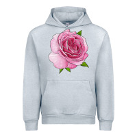 Heather Grey all dressed up rose Urban Hoodie - LillyAllenDesigns