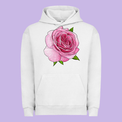 All Dressed Up Rose Urban Hoodie Designed By Lillyallendesigns