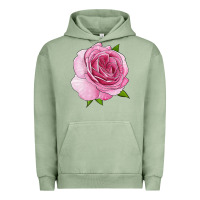 Pigment Oil Green all dressed up rose Urban Hoodie - LillyAllenDesigns