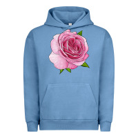 Pigment Pebble Blue all dressed up rose Urban Hoodie - LillyAllenDesigns