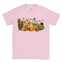 Bubblegum Pink floral hustler coffee cups Classic Tee - texasbilliewilder