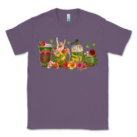 Lavender floral hustler coffee cups Classic Tee - texasbilliewilder