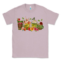 Lilac floral hustler coffee cups Classic Tee - texasbilliewilder