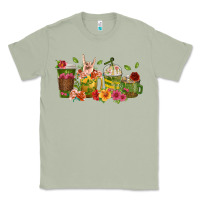 Matcha floral hustler coffee cups Classic Tee - texasbilliewilder