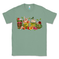 Sage floral hustler coffee cups Classic Tee - texasbilliewilder