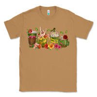 Toasted Coconut floral hustler coffee cups Classic Tee - texasbilliewilder