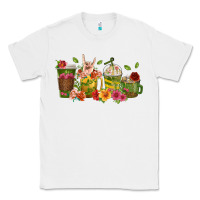 White floral hustler coffee cups Classic Tee - texasbilliewilder