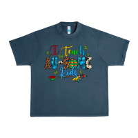 Midnight Navy i teach au some kids Urban Heavy Tee - Artiststas