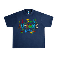 Navy i teach au some kids Urban Heavy Tee - Artiststas