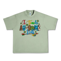 Oil Green i teach au some kids Urban Heavy Tee - Artiststas