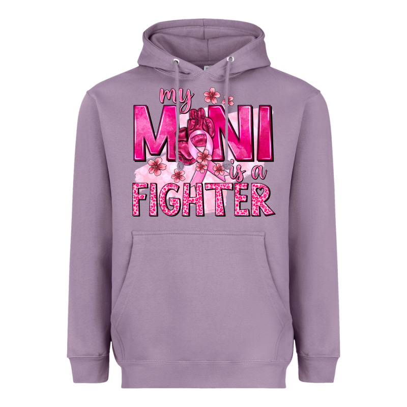 My Mini Is A Fighter With Ribbon Heavyweight Hoodie by texasbilliewilder | Teevron