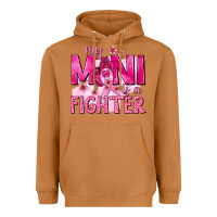 Meerkat My Mini Is a Fighter with Ribbon Heavyweight Hoodie - texasbilliewilder