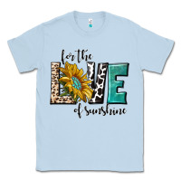 Dusty Blue for the love of sunshine Classic Tee - texasbilliewilder