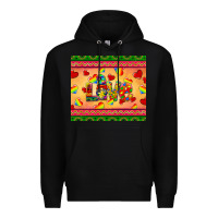 Black autism awareness love Premium Hoodie - BarkalooDesign