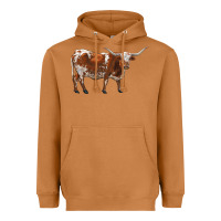 Meerkat longhorn Heavyweight Hoodie - RanaPortraitStore