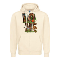 Sandshell love camping Zipper Hoodie - texasbilliewilder