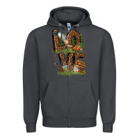 Smoke love camping Zipper Hoodie - texasbilliewilder