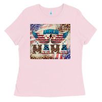 Bubblegum Pink american mama Ladies Tee - BarkalooDesign