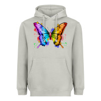 Moon Dust rainbow butterfly Heavyweight Hoodie - Zillion Design Studio