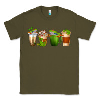 Army Green frog coffee cups Classic Tee - texasbilliewilder