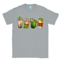 Heather Grey frog coffee cups Classic Tee - texasbilliewilder