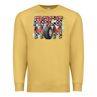 Antique Gold Race Mom Premium Sweatshirt - RacoonDesign