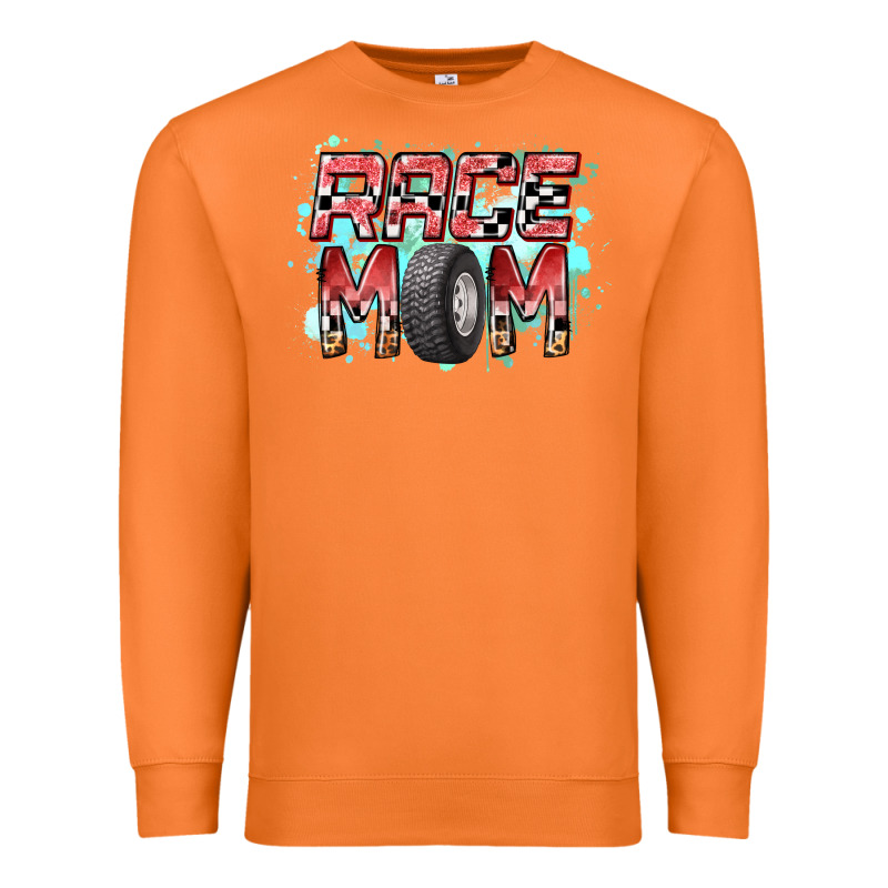 Race Mom Premium Sweatshirt by RacoonDesign | Teevron