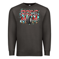 Smoke Race Mom Premium Sweatshirt - RacoonDesign