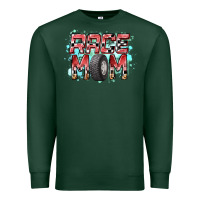 Sports Green Race Mom Premium Sweatshirt - RacoonDesign
