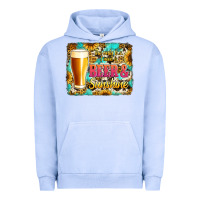 Pigment Grape Ice beer and sunshine Urban Hoodie - Jasminsmagicworld