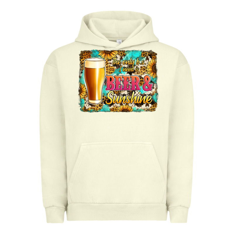 Beer And Sunshine Urban Hoodie by Jasminsmagicworld | Teevron
