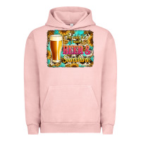 Pigment Salmon beer and sunshine Urban Hoodie - Jasminsmagicworld