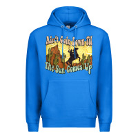 True Royal aint goin down til the sun comes up cowboy Premium Hoodie - NancyCooperArtShop