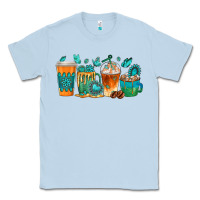 Dusty Blue gemstone coffee cups Classic Tee - texasbilliewilder