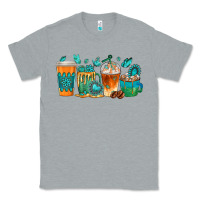 Heather Grey gemstone coffee cups Classic Tee - texasbilliewilder